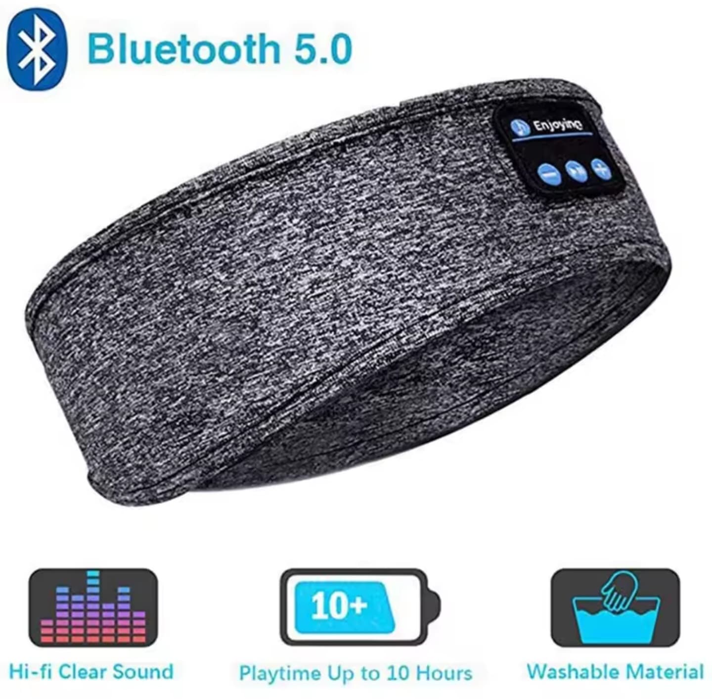 Bezprzewodowa maska muzyczna bluetooth