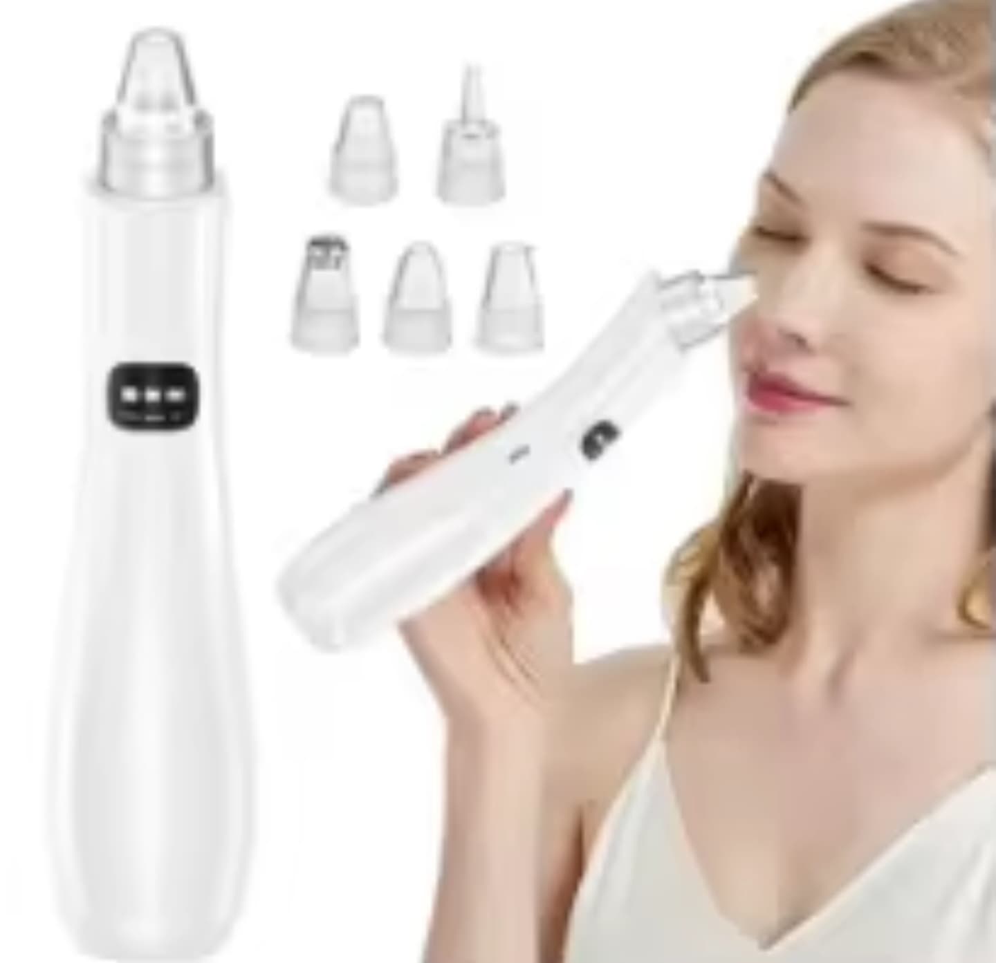 3 tryby ssania Oczyszczanie twarzy Urządzenie kosmetyczne Usuwanie martwego naskórka Odkurzacz do twarzy Usuwanie zaskórników Skóra